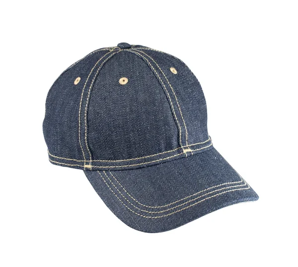 Denim cap — Stock Photo, Image