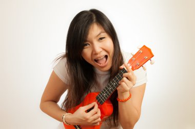 aian kadın zevk ona ukulele