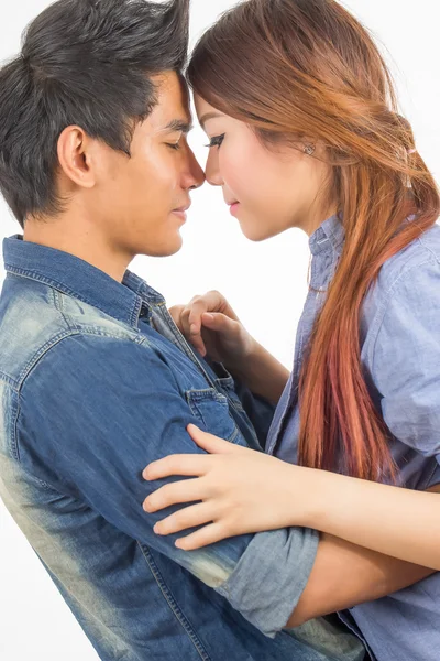 Happy young couple — Stock Photo, Image