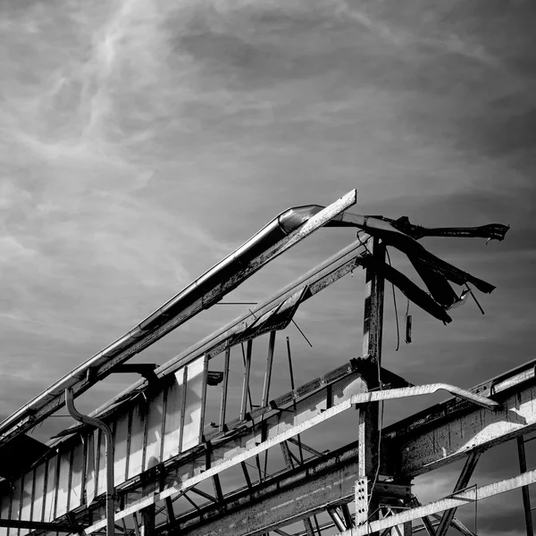 A good old fashioned demolition — Stock Photo, Image