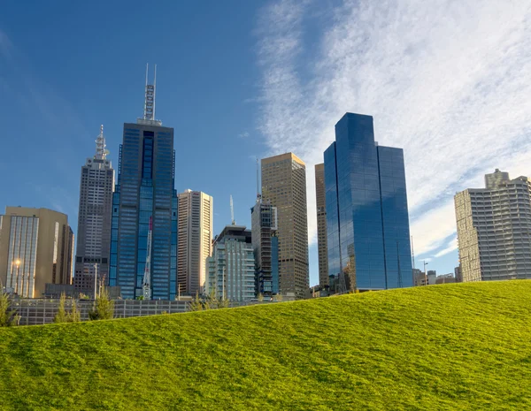 City of grass and stone — Stock Photo, Image