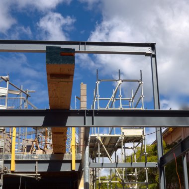 Nice büyük yeni ev inşaatı