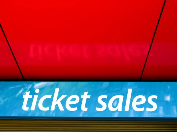 Ticket sales — Stock Photo, Image