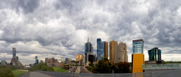 Melbourne tempestosa — Foto Stock