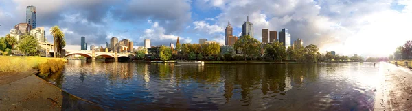 Melbourne in the morning — Stock Photo, Image