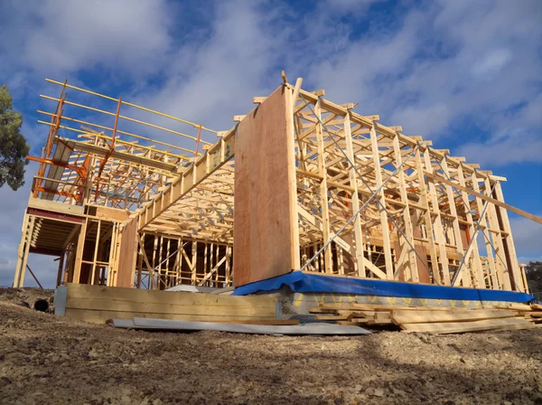 Melbourne house construction — Stock Photo, Image