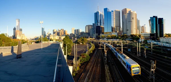 Trasporto pubblico Melbourne — Foto Stock