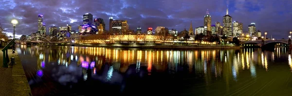 Melbournes yarra river — Stock Photo, Image