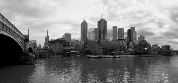 Melbourne no inverno — Fotografia de Stock