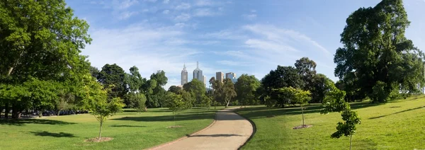 Melbourne verdezielony melbourne — Zdjęcie stockowe