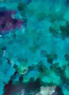 akrilik boya kalemleriyle stilize edilmiş mavi mor renklerin farklı tonlarına sahip arka plan