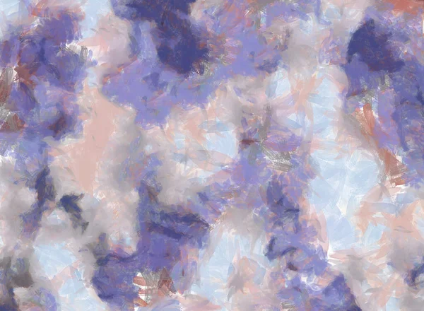 Abstract Violet Purple Blue Beige Background Stylized Brush Strokes Watercolor — Photo