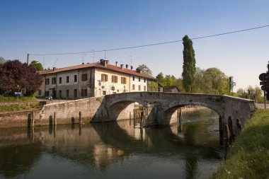 İtalya milan navigli peyzaj