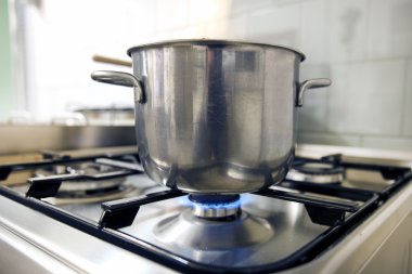 Bolognese Ragu' pişmiş bir bir pot
