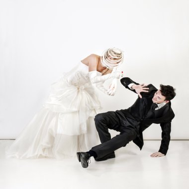 mutlu gelin ve damat