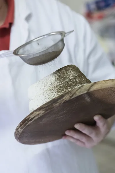 Cheese factory — Stock Photo, Image