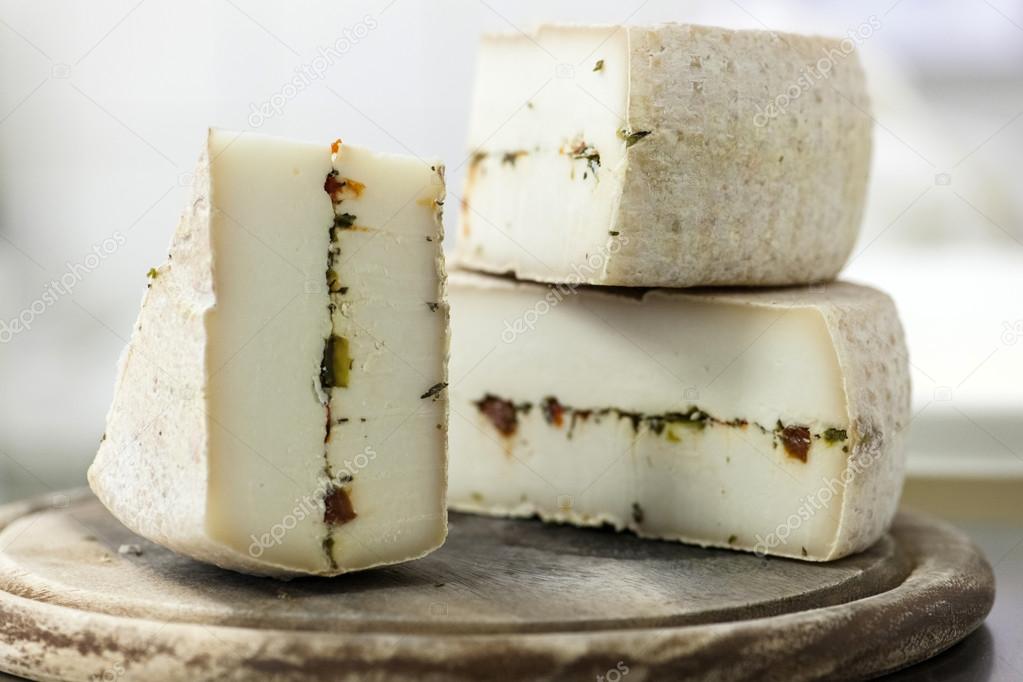 Spices Cheese Goat Factory — Stock Photo © operafoto 26355675