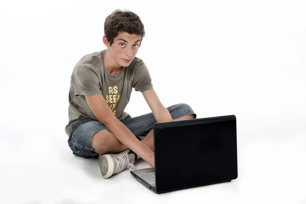 Student laptop — Stock Photo, Image