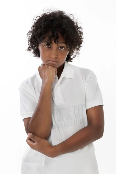 Thinking boy — Stock Photo, Image