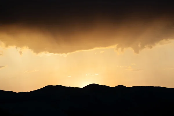 Zonsondergang Rechtenvrije Stockfoto's