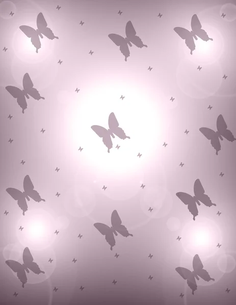 Летучие бабочки — стоковое фото