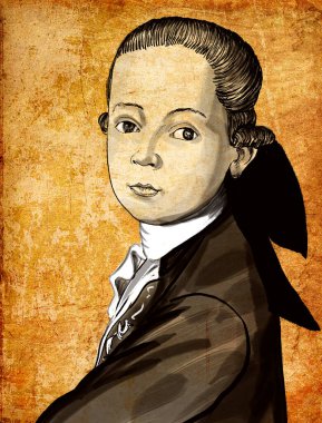 Besteciler. Genç Amadeus Mozart 