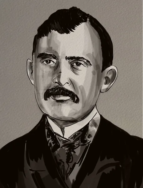 Edvard Munch Norwegischer Maler Und Grafiker Einer Der Ersten Vertreter — Stockfoto