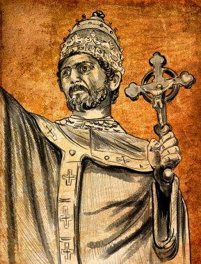 Papa VII. Gregory tarafından başlatılan dini reformları geliştiren Roma Katolik Kilisesi 'nin ikinci başkanı Haçlı Seferi hareketini başlattı.