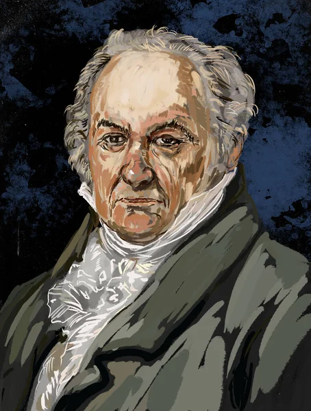 Francisco Jos Goya Lucientes Považován Nejvýznamnějšího Španělského Umělce Konce Počátku — Stock fotografie