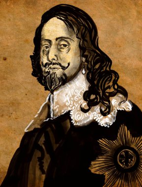 I. Charles, 27 Mart 1625 'ten beri İngiltere, İskoçya ve İrlanda Kralı. Stuart hanedanlığından..