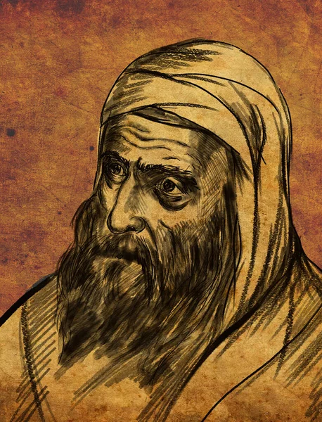 Джбир Ибн Айн Родился Около 721 Года Умер Около 815 — стоковое фото