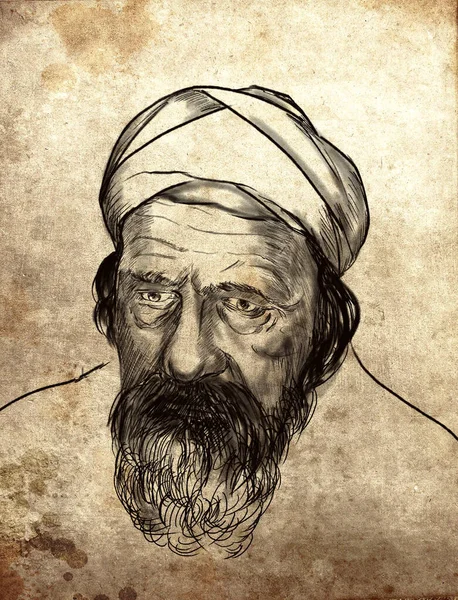 Ali Ibn Abbas Majusi Επίσης Γνωστή Masoudi Latinized Haly Abbas — Φωτογραφία Αρχείου