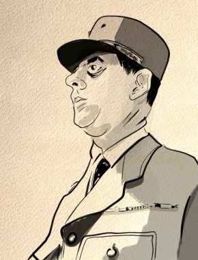 Ordu subayı, Fransa, Charles, bellek, politika, sanat, savaş, askeri tarih, Paris, erkekler, insan, figür, tarihi, Avrupa, büyük, Gaulle, tarihi, devlet adamı, Avrupa, general, Fransız, ünlü, politikacı, tarih, başkan, de Gaulle, II.