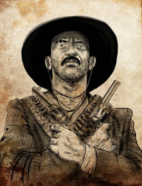 Francisco Villa başlangıçta bir hayduttu ve Meksika Devrimi 'nde general oldu..