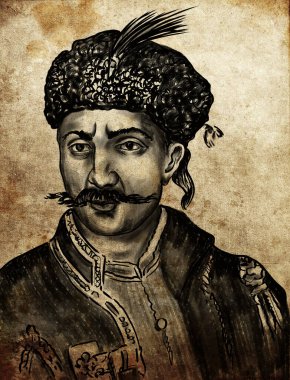 Ivan Gonta - Polonyalı işadamları Pototsky 'nin Kazakları' nın komutanı, Ukrayna Haidama hareketinin lideri, ayaklanmanın liderlerinden biri.