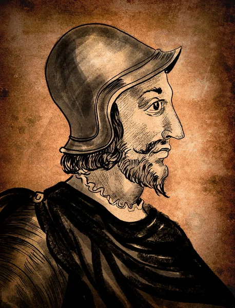 Роберт Король Шотландії 1371 1390 Року — стокове фото