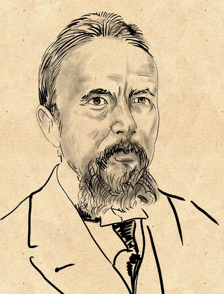 Alfreds Kalnins Lat Alfrds Kalni 1879 Lettisk Och Sovjetisk Kompositör — Stockfoto
