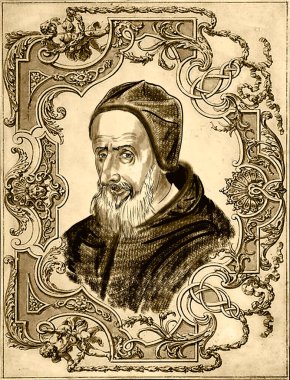 Papa V. Pius doğumlu Antonio Ghislieri Katolik Kilisesi 'nin başı ve Papalık devletlerinin yöneticisiydi. 8 Ocak 1566' dan 1572 'de ölümüne kadar.