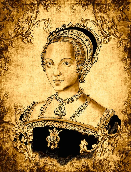 Catherine Parr was Queen of England and Ireland as the last of the six wives of King Henry VIII from their marriage on 12 July 1543 until Henry\'s death