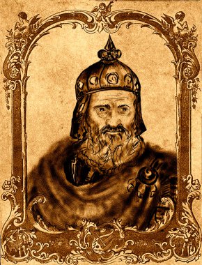 Keystut or Kiejstut Gediminovich Grand Duke of Lithuania. He was one of the sons of the Grand Duke of Lithuania Gediminas.