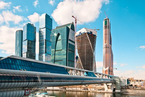 The Moscow International Business Center — Stock Photo, Image