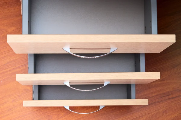 boş Resepsiyon çekmeceler