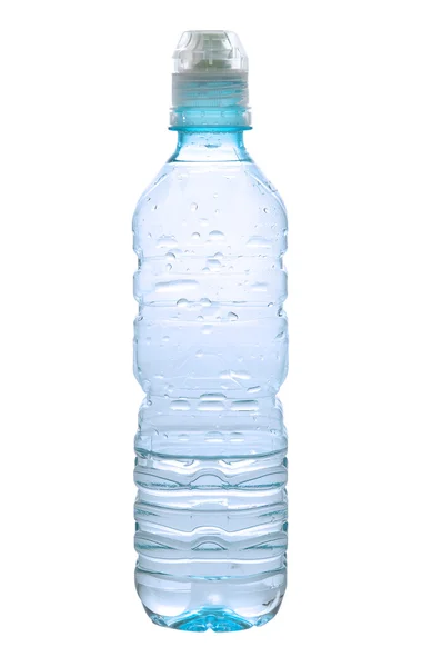 Plastic bottle on white background — Stock Photo, Image