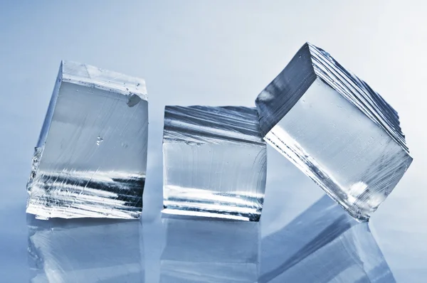 Three ice cubes — Stock Photo, Image