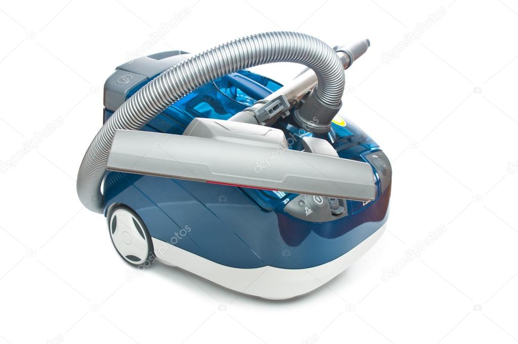 Washing vacuum cleaner isolated on white background