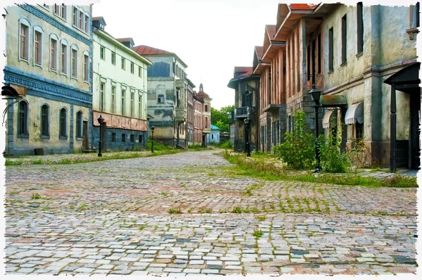 Calle en la ciudad vieja — Foto de Stock