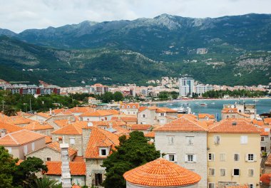 Karadağ'ın eski şehir görüntüleyin