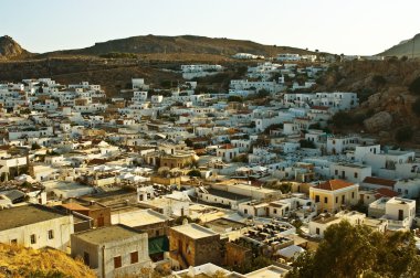 lindos, Yunanistan'ın Rodos Adası Köyü