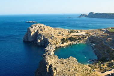 Lindos agios pavlos bay, Yunanistan ile göster