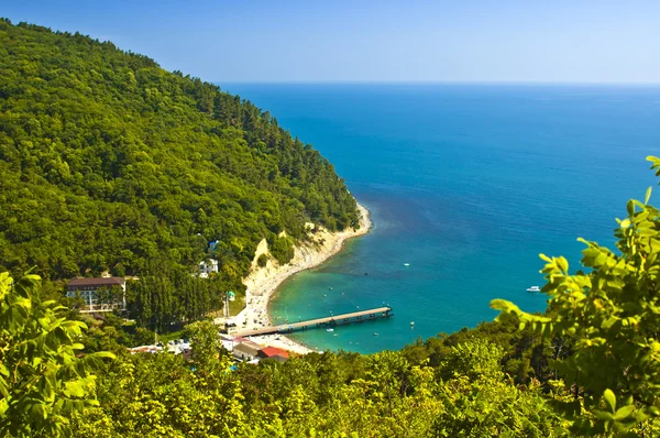 Vista sul mare dalla collina — Foto Stock